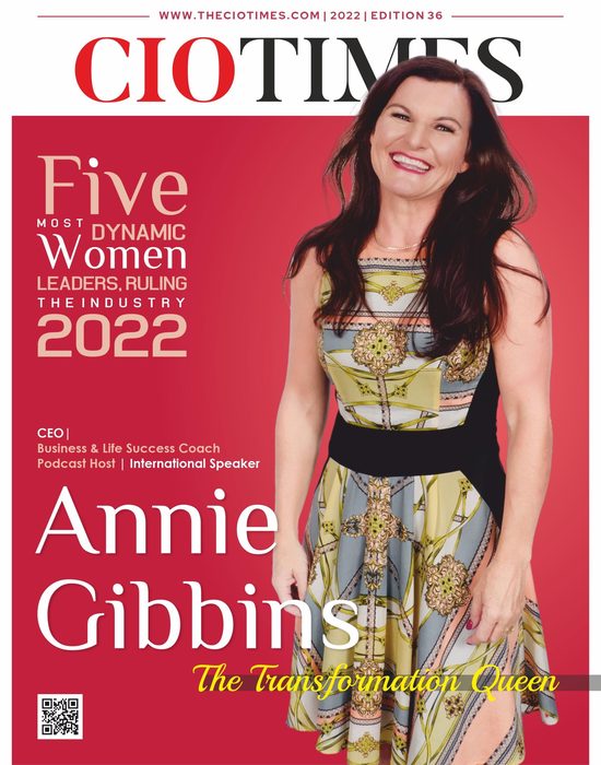 Annie Gibbins CIO Times Magazine Cover 2022